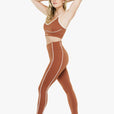 Legging Contour Retro - Deep Cocoa