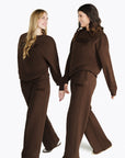 Pantalon Ivy Droit Tall - Coffee Bean