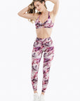 Legging Crossed Lift - Pink Blossom
