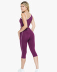 Top Asymétrique Retro - Wild Berry