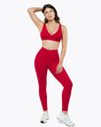 Legging Crossed Lift - True Red