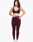 Legging Crossed Lift - Deep Purple