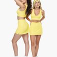 Jupe 2in1 Crossed Sport - Lemon Mist
