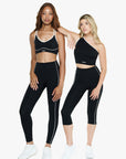 Top Asymétrique Retro - Black
