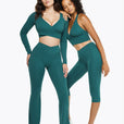 Top Crossed Manches Longues - Deep teal