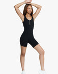 Combinaison Short Zip Tech - Black