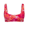 Haut de Bikini Spice Square - Tropical Flame