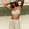 Short 2in1 Mesh - Coconut