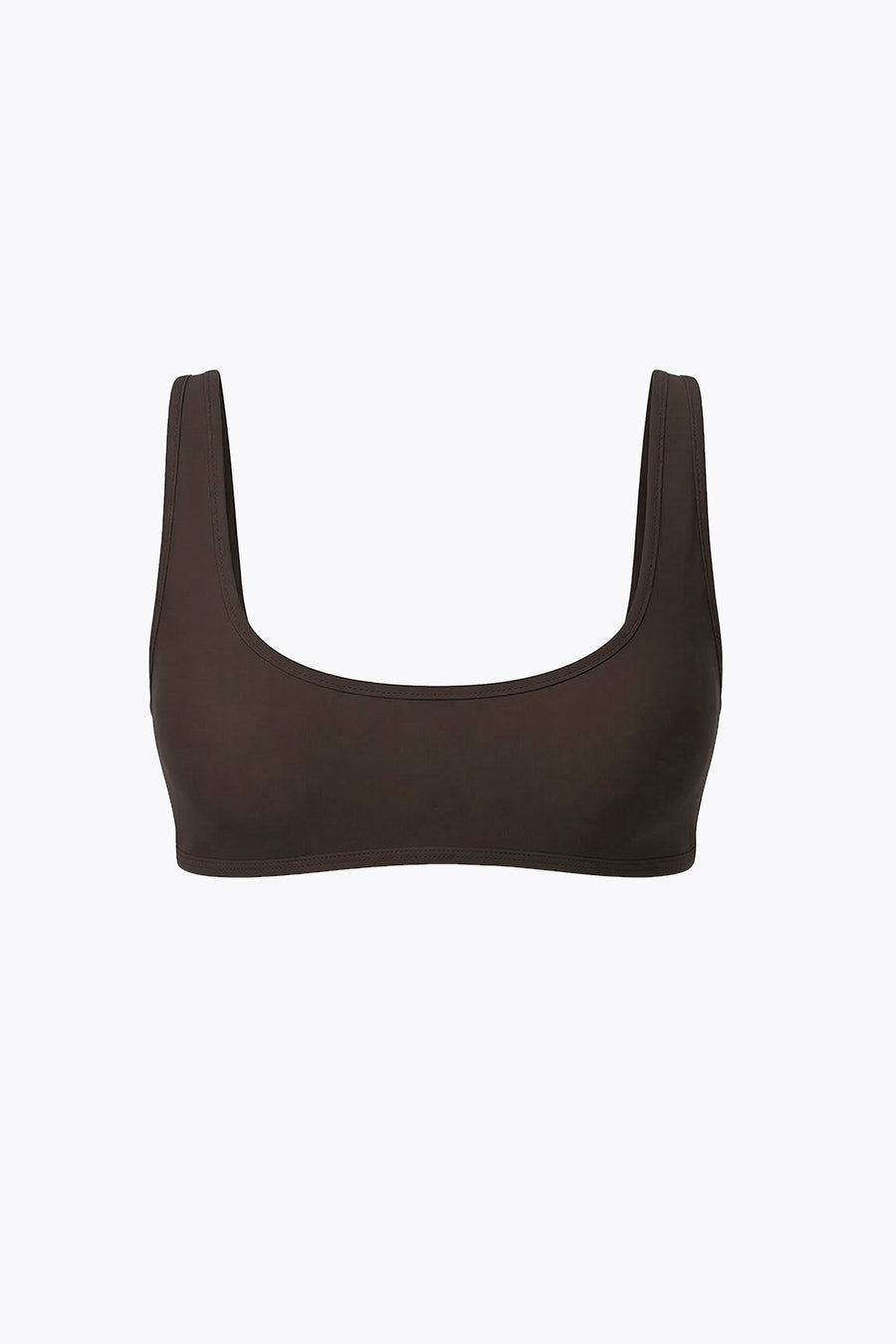Haut de Bikini Spice Square - Burnt Cocoa