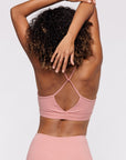 Brassière Crossed Ajustable - Chamallow