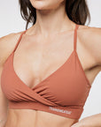 Brassière Crossed Ajustable - Caramel