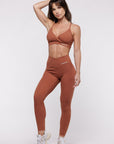Brassière Crossed Ajustable - Caramel