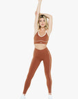 Brassière Contour Retro - Deep Cocoa