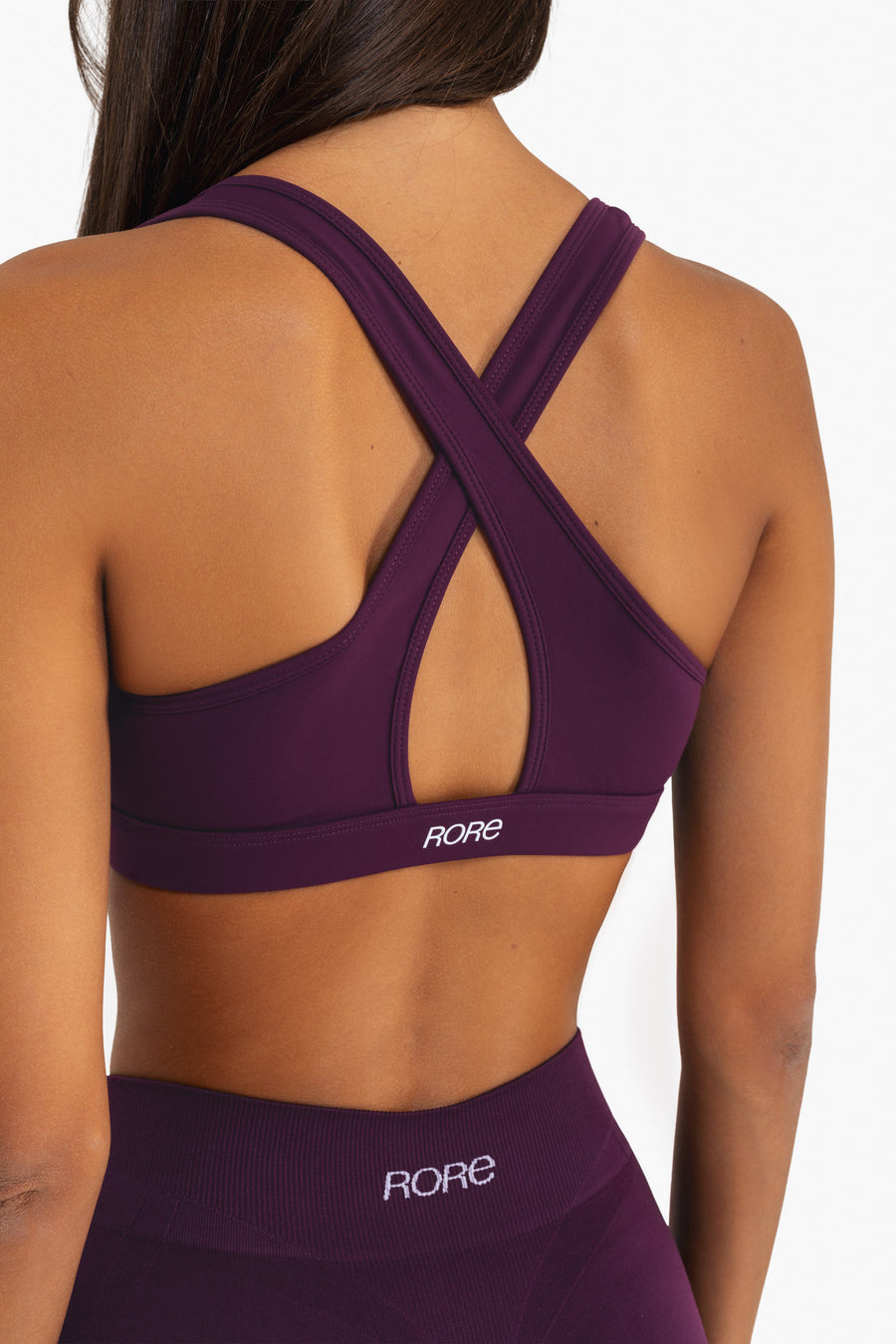 Brassière Zip Tech - Dark Berry