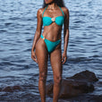 Ensemble Shell - Aqua Teal