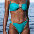 Ensemble Shell - Aqua Teal