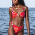 Haut de Bikini Shell - Tropical Flame