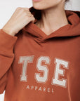 Hoodie Varsity - Caramel