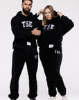Hoodie Varsity - Black