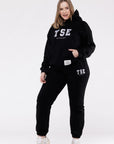 Hoodie Varsity - Black