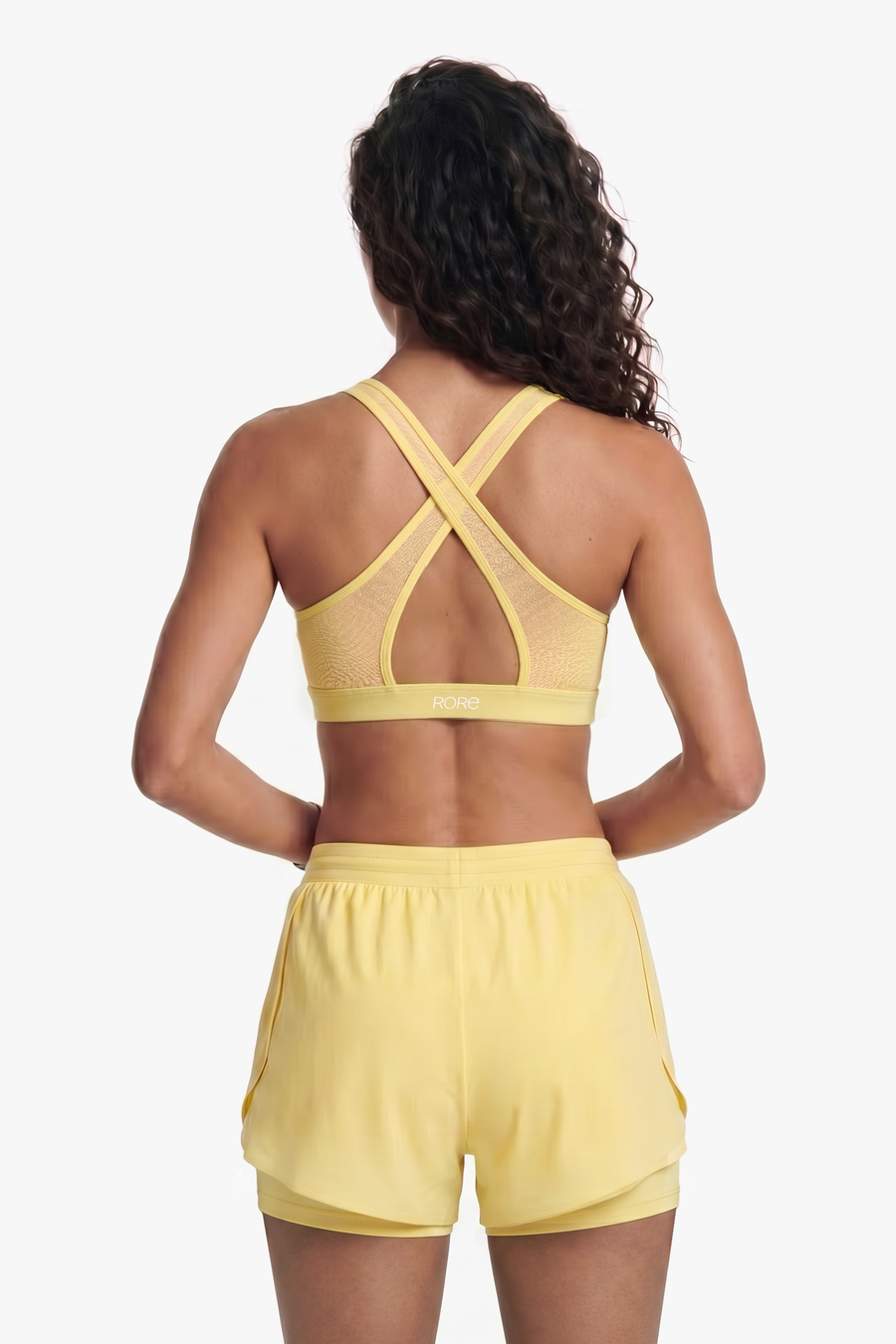 Brassière Zip Tech Mesh - Butter