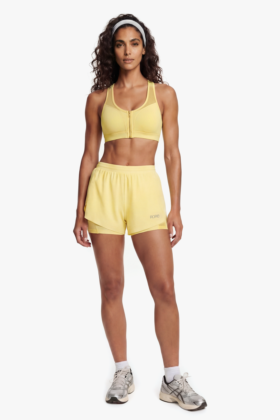 Brassière Zip Tech Mesh - Butter