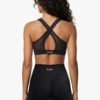 Brassière Zip Tech Mesh - Black
