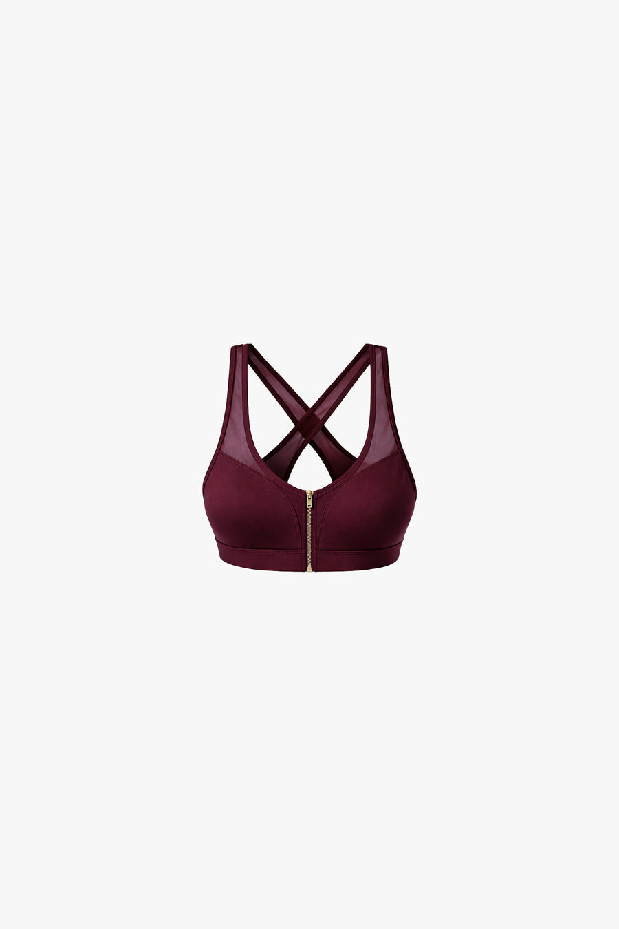 Brassière Zip Tech Mesh - Redstone