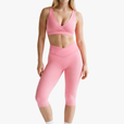 Capri Crossed Lift - Pink Blush