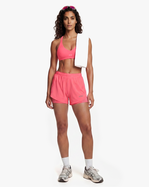 Short 2in1 Mesh - Papaya