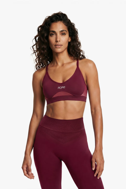 Brassière Power Mesh - Redstone