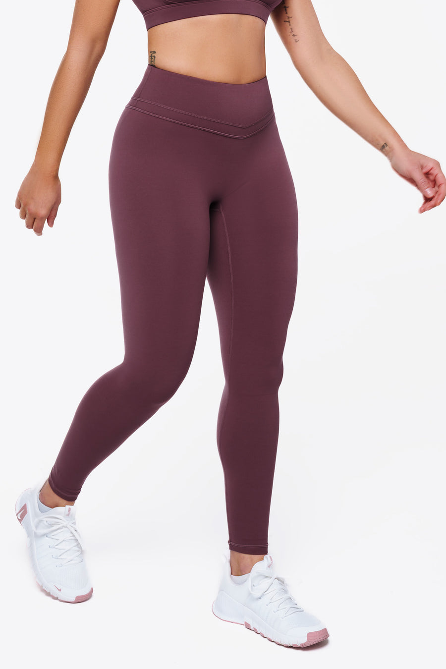 Legging Contour - Dark Cherry