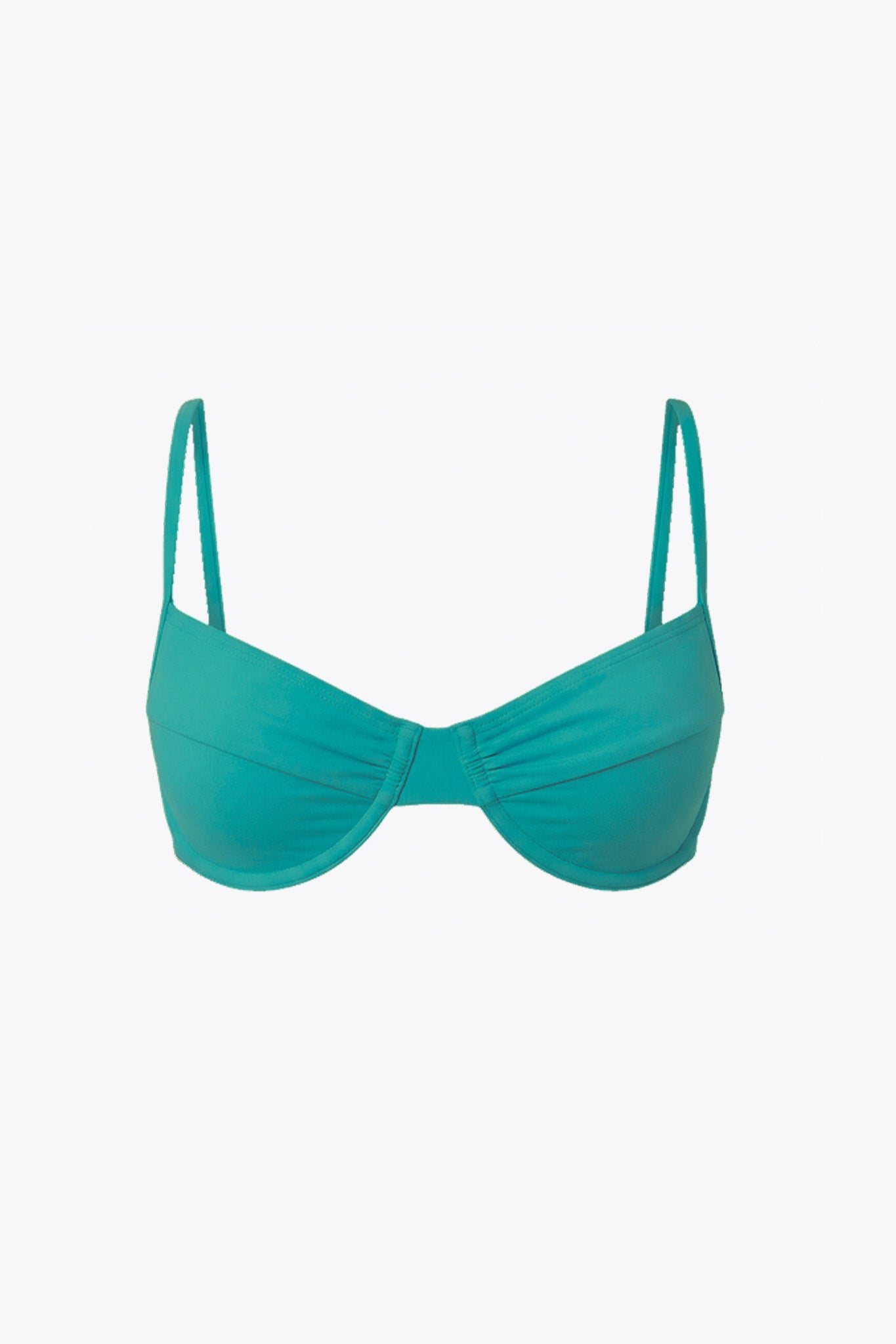 Haut de Bikini Cherry - Aqua Teal