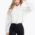 Coupe Vent Zip Tech Retro - White