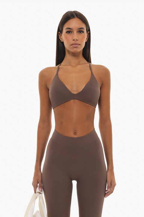 Brassière One Strap Curve - Plum