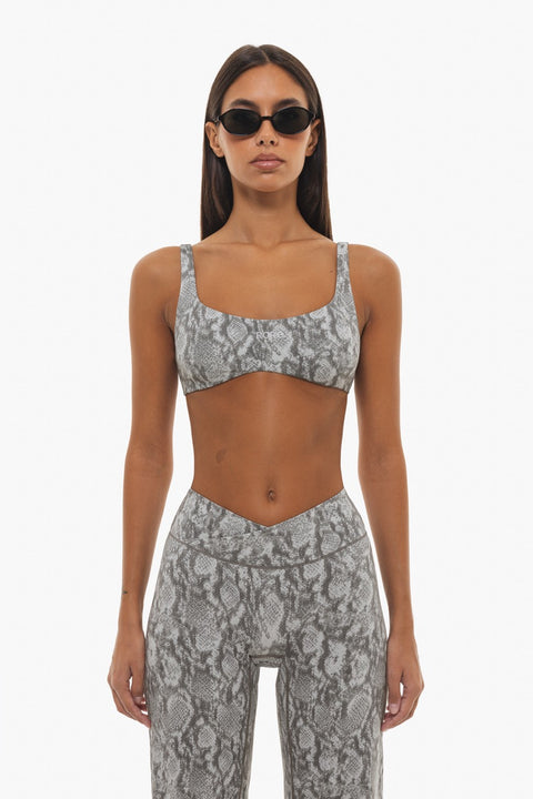 Brassière Wavy - White Snake