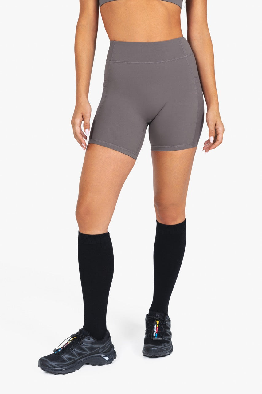 Short Power Mesh - Urban Grey