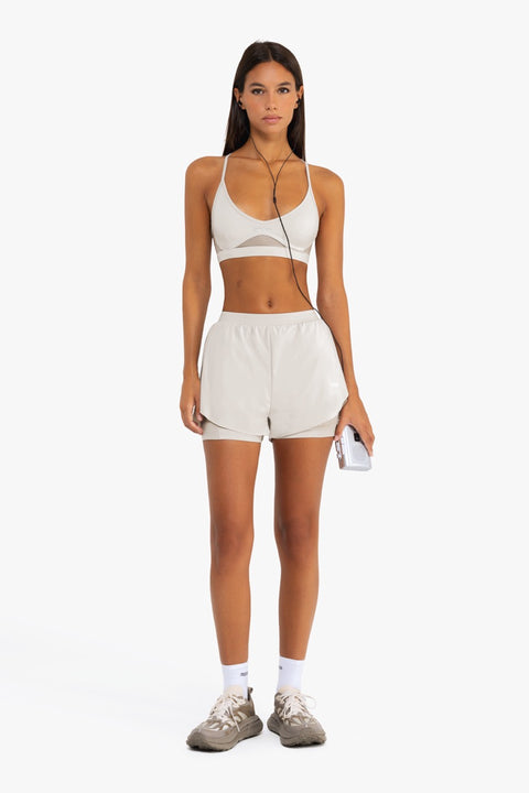 Short 2in1 Mesh - Coconut