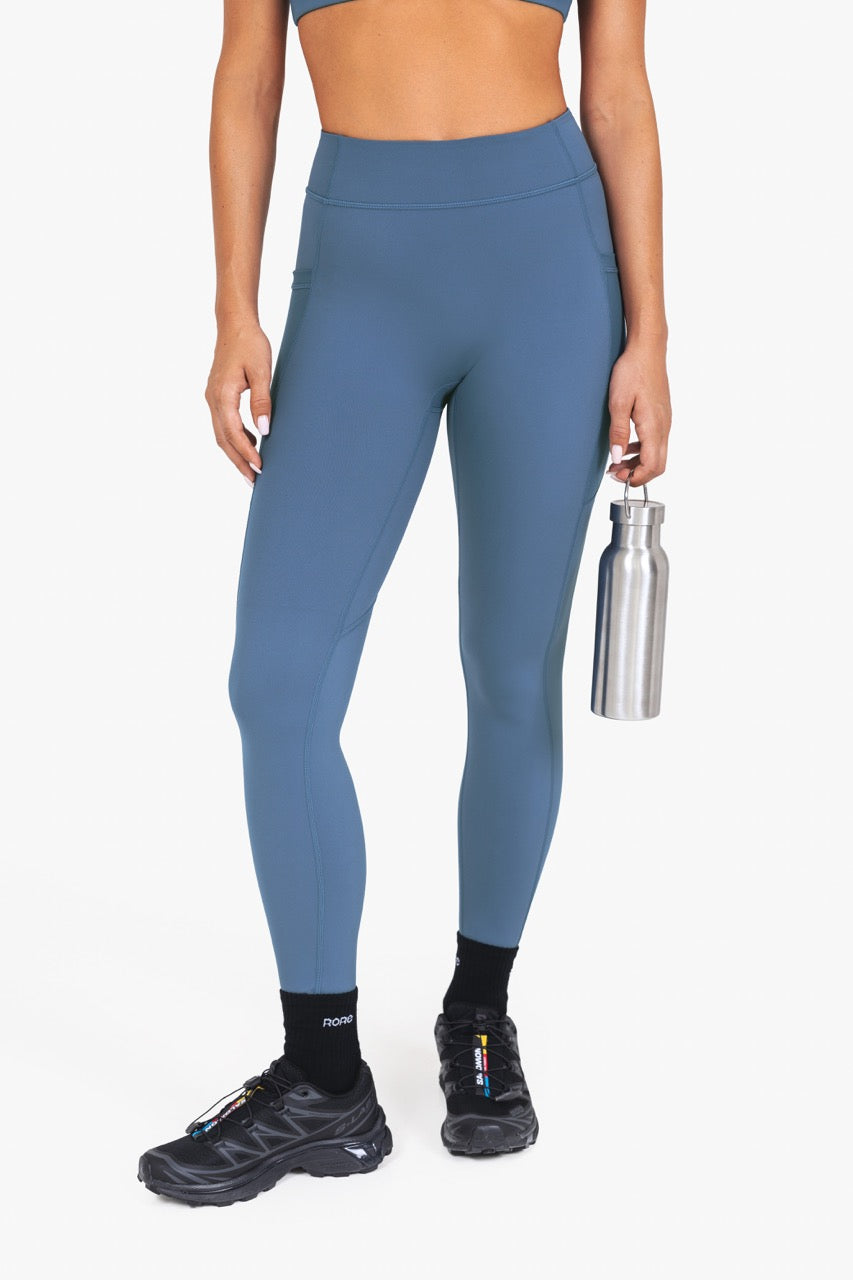 Legging Power Mesh - Steel Blue