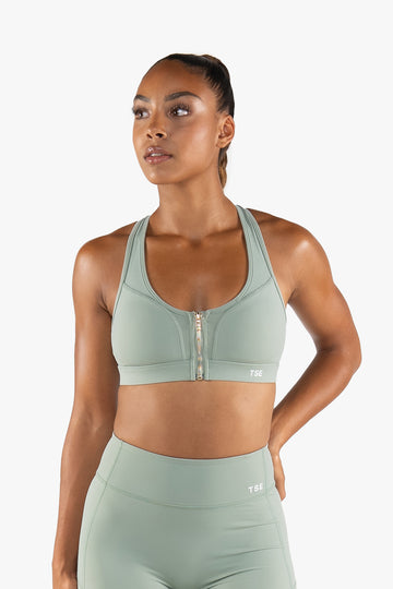 Brassière ZipTech - Matcha