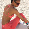 Legging Power Mesh - Papaya