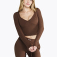 Top Muse Manches Longues - Chestnut