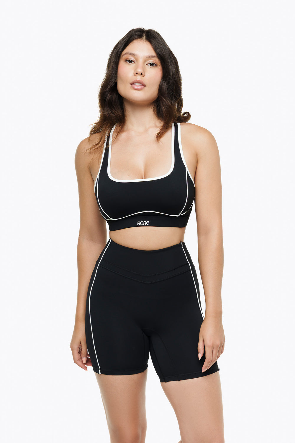 Frame Retro Bralette - Black