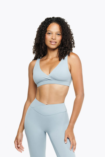 Brassière Crossed - Powder Blue