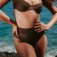 Haut de Bikini Cherry - Burnt Cocoa