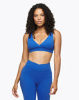 Brassière Crossed - Royal Blue