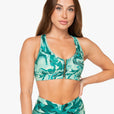 Brassière ZipTech - Green Marble