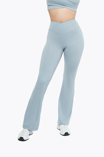 Flare Crossed Sculpt - Powder Blue