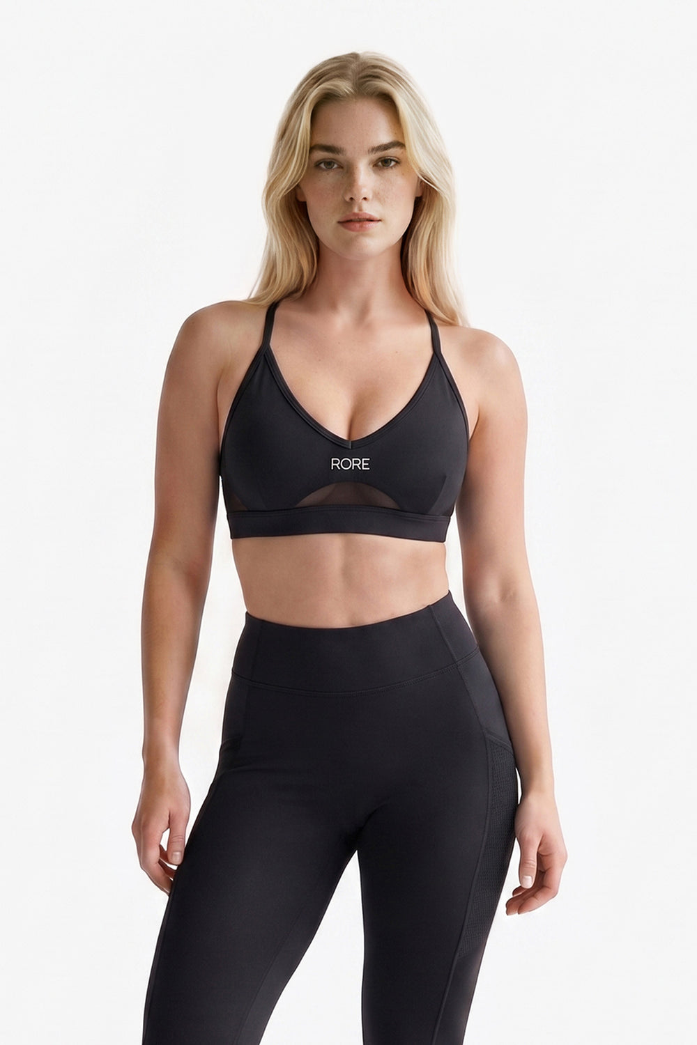 Brassière Power Mesh - Black