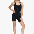 Combinaison Short Zip Tech - Black